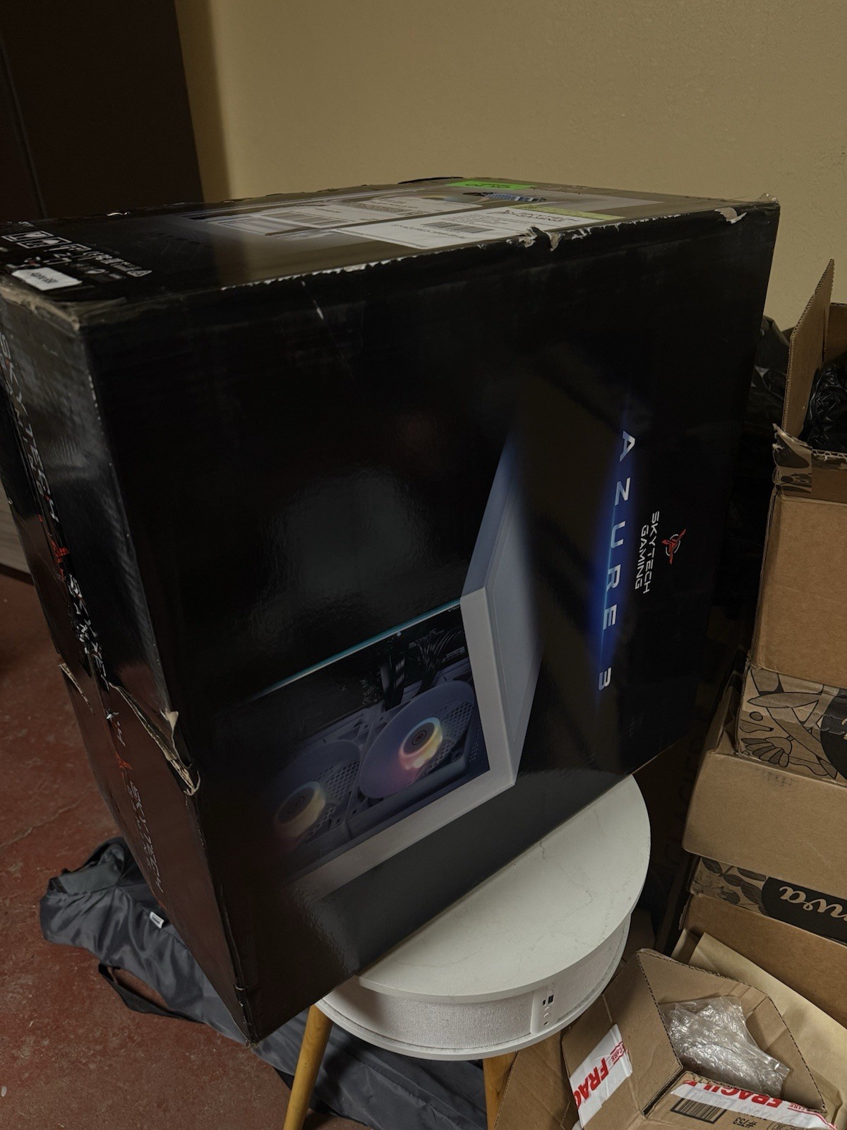 Skytech Gaming Azure 3 Gaming PC, AMD R7 5700, AMD RX 7600, 1TB, 32GB, Win 11