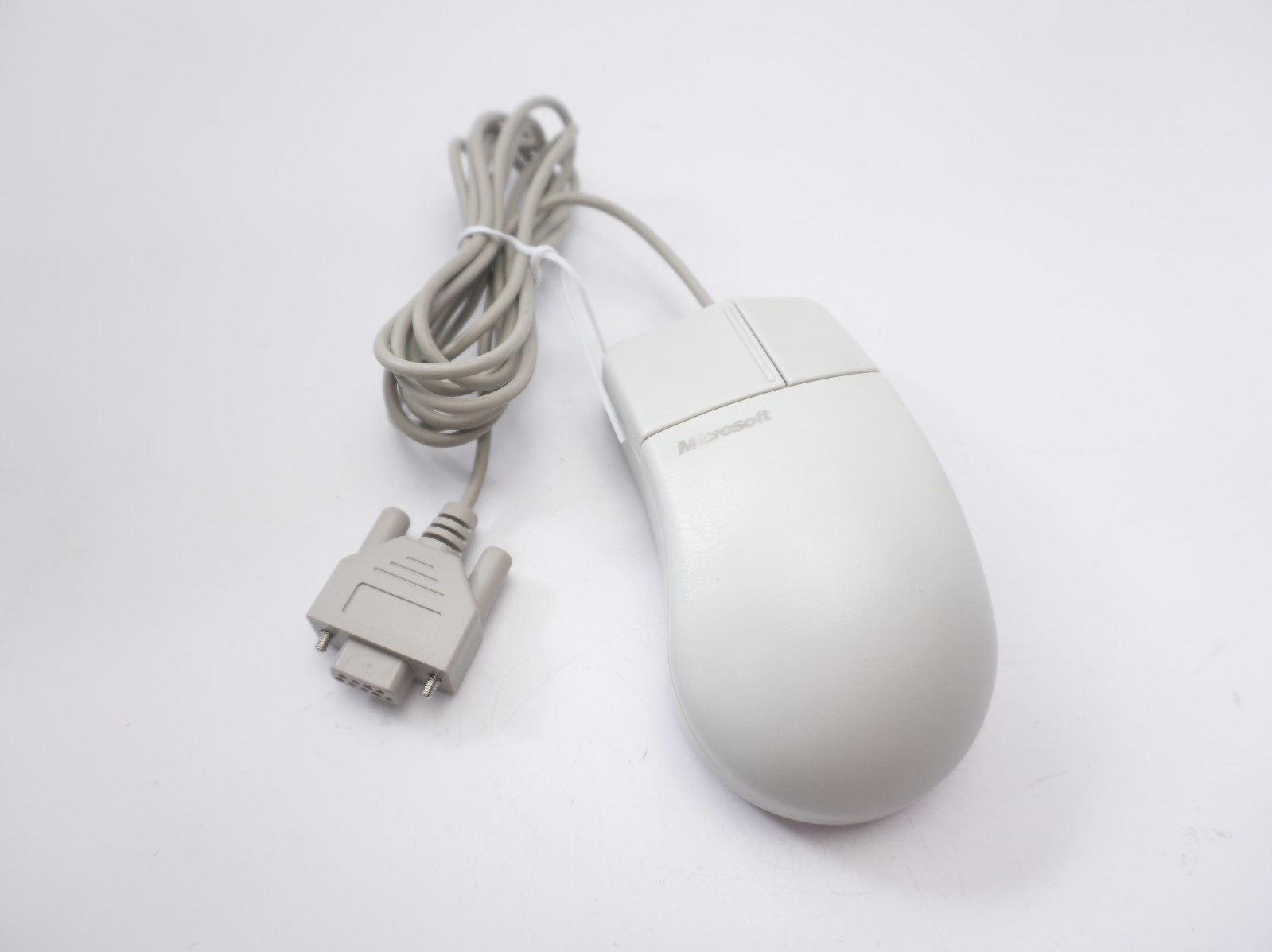 Vintage Microsoft Serial 2.0A Comfort 2 Button Mouse 50674  Genuine Rare
