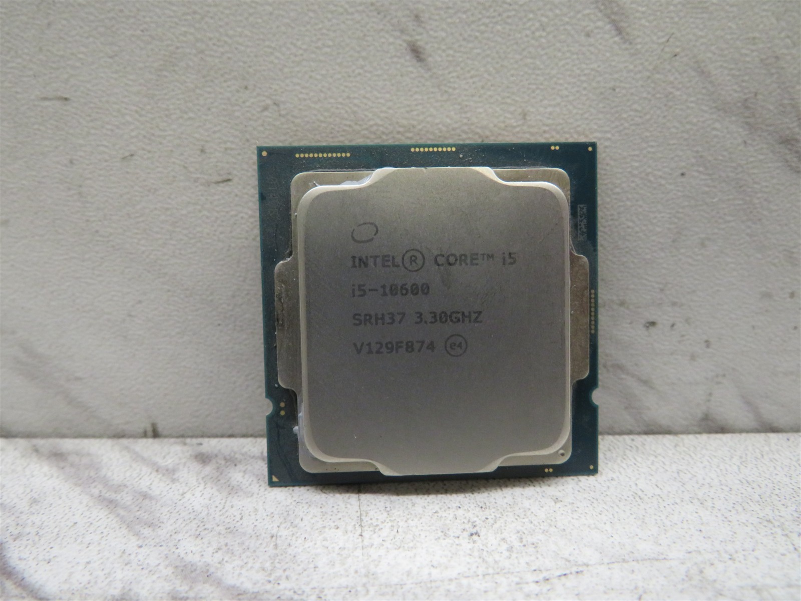 Lot of 6 Intel Core i5-10600 3.30GHz 6-Core LGA1200 CPU SRH37 Tested