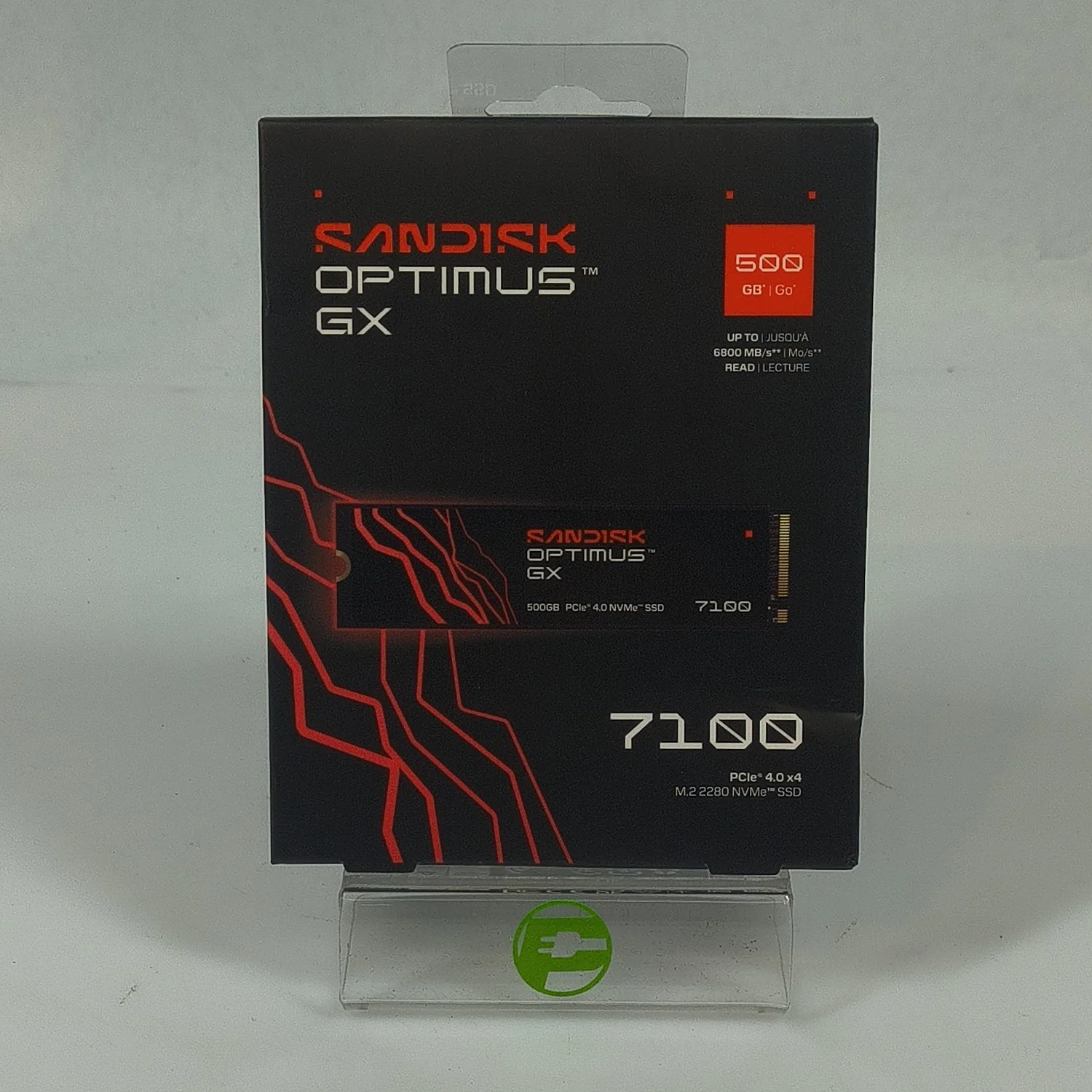 New SanDisk 2280mm Optimus GX 500GB M.2 NVMe Gen 4.0 x 4 SSD 7100