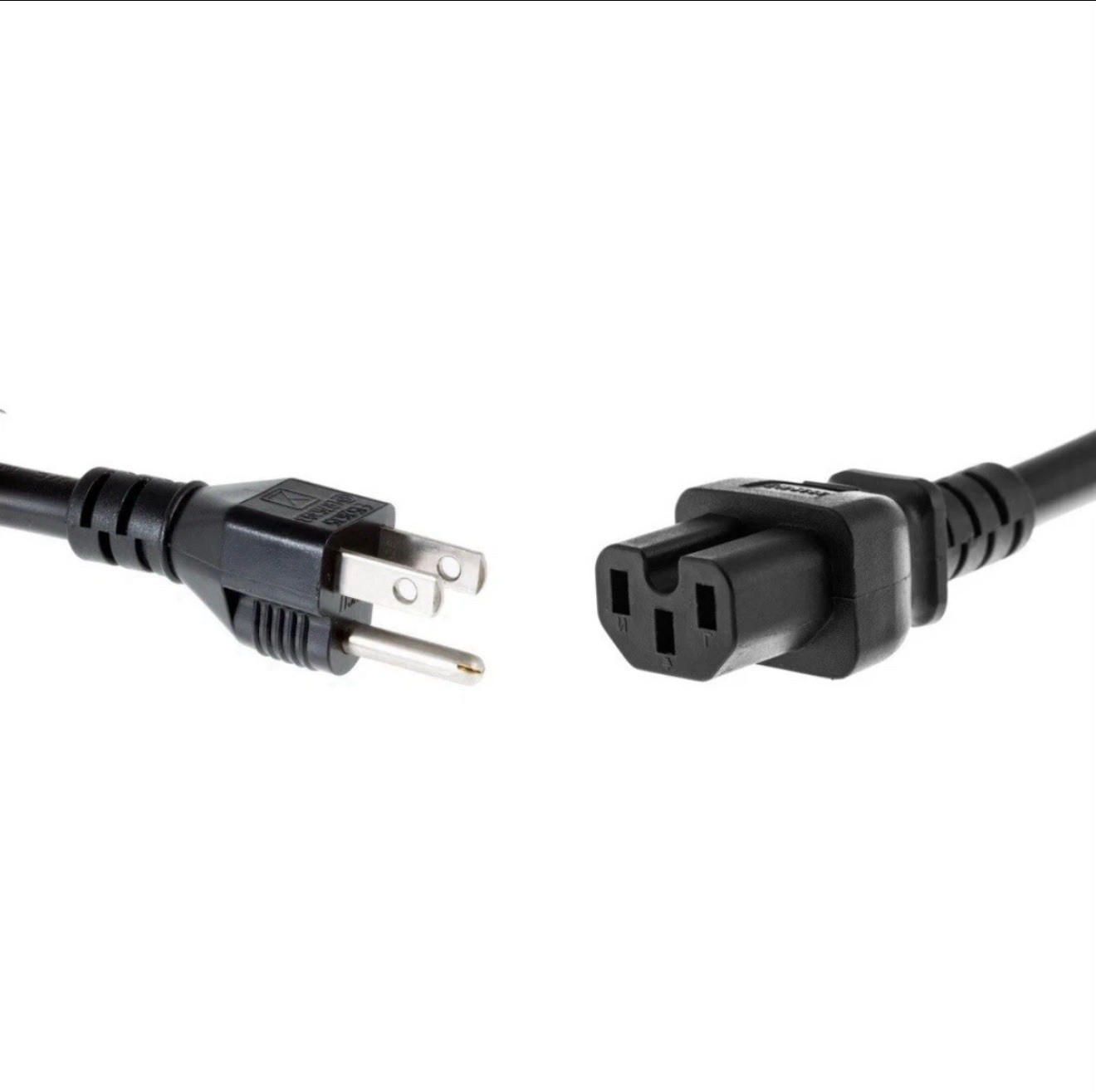 CBL-PWR-C15M-HITEMP-US, 8 Foot Power Cord - US