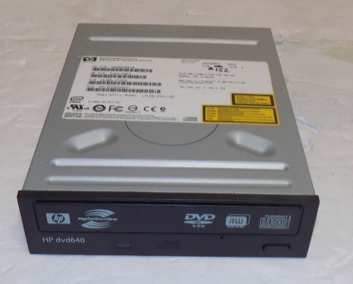 HP DVD640 SATA Internal CD DVD Writable Cd-RW Drive LVLDB-0411-00
