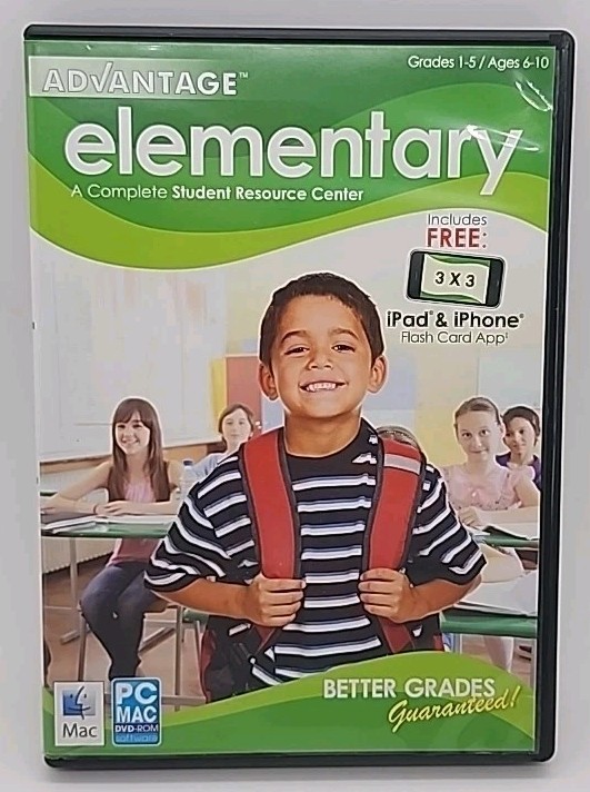 Advantage Elementary A Complete Student Resource Center Grades 1-5