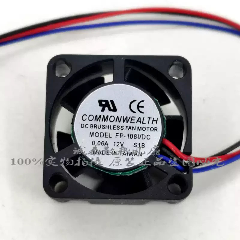 1PCS COMMONWEALTH FP-108I/DC S1B 12V 0.06A   3-wire cooling fan