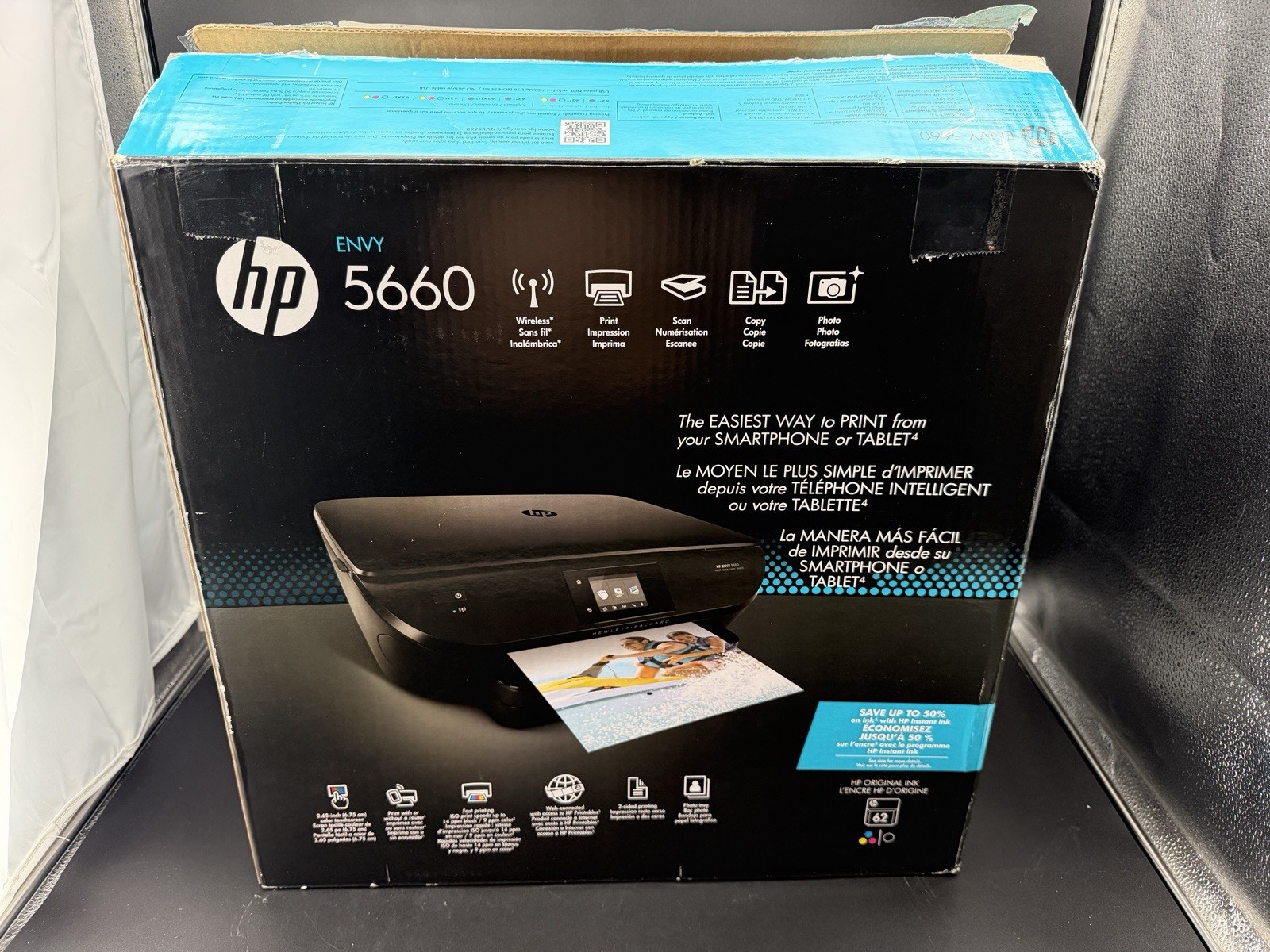 HP Envy 5660 e-All-in-One Wireless Inkjet Printer Scanner