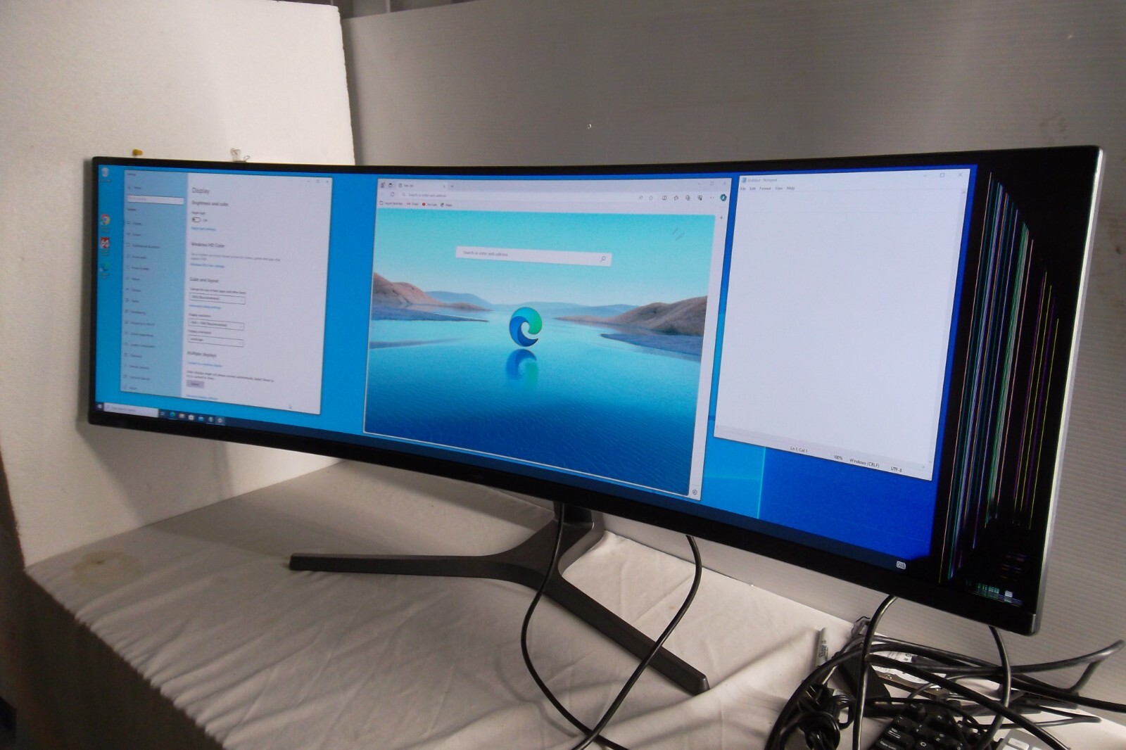 Samsung C49RG90 49" Curved QLED Monitor 5120x1440 HDMI USB 3.0 120Hz C49RG90SSN