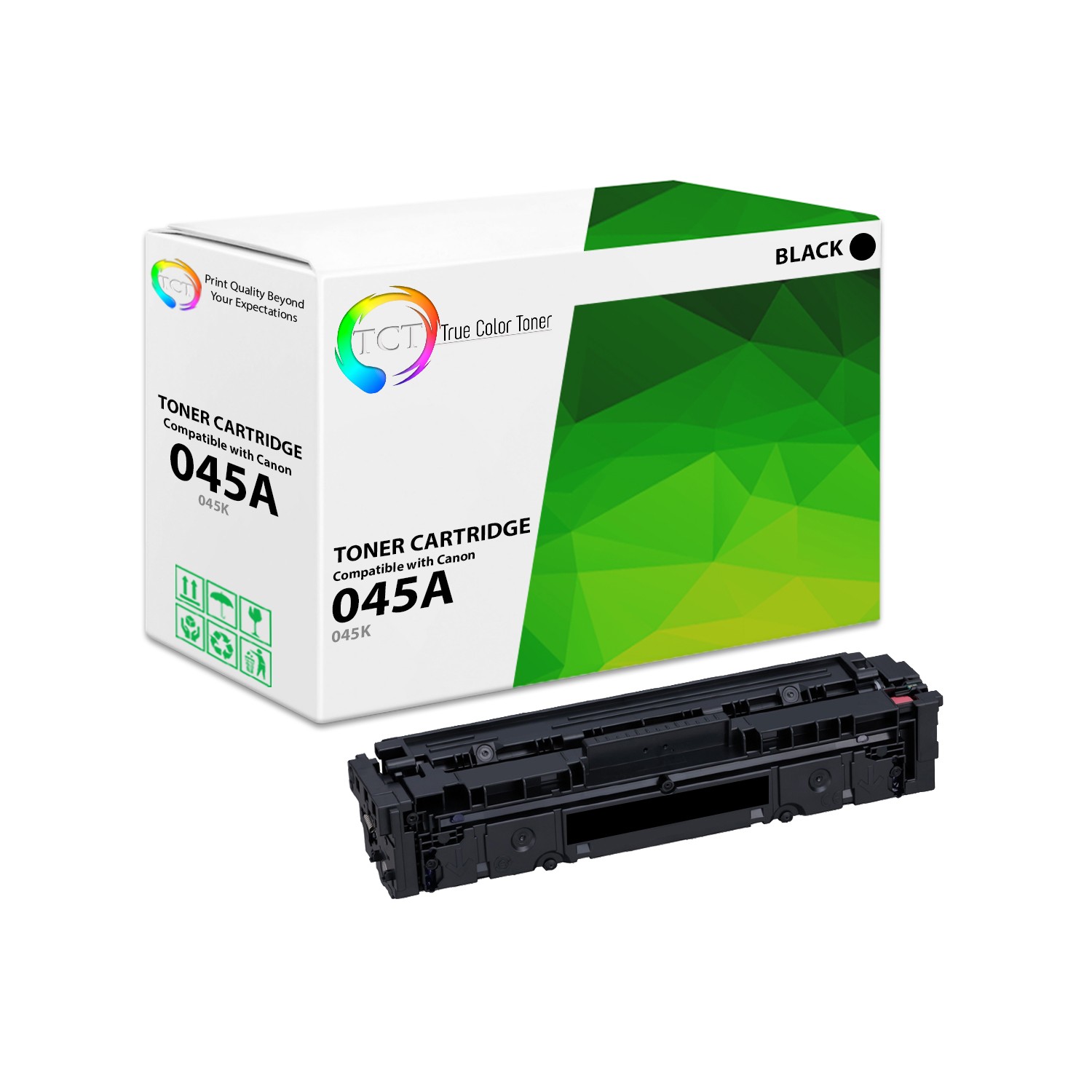 TCT 045 045K Black For Canon MF634cdw MF632cdw LBP612cdw Compatible Toner