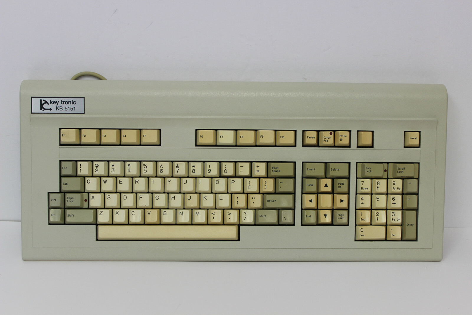 KEY TRONIC KB5151 KB 5151 LARGE DIN KEYBOARD AS-IS FOR PARTS/REPAIR