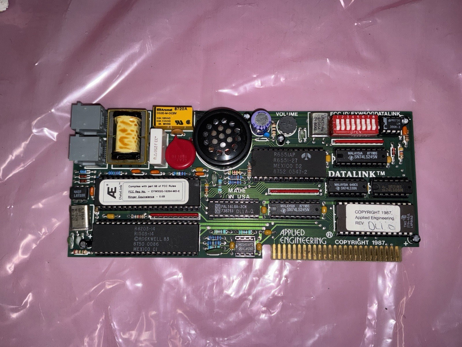 Applied Engineering Datalink modem for Apple II / gs