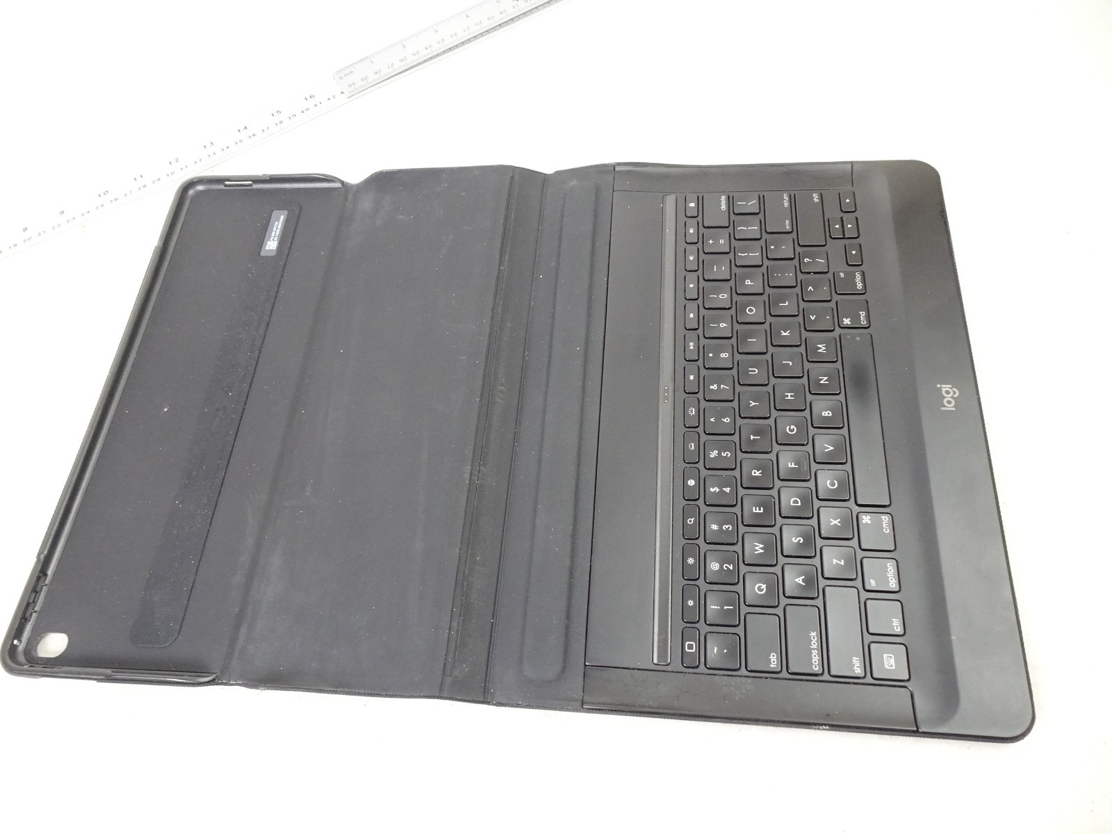 Logitech Create Y-B0007 Backlit Keyboard Black Case 12.9 Apple iPad Pro 1st 2nd