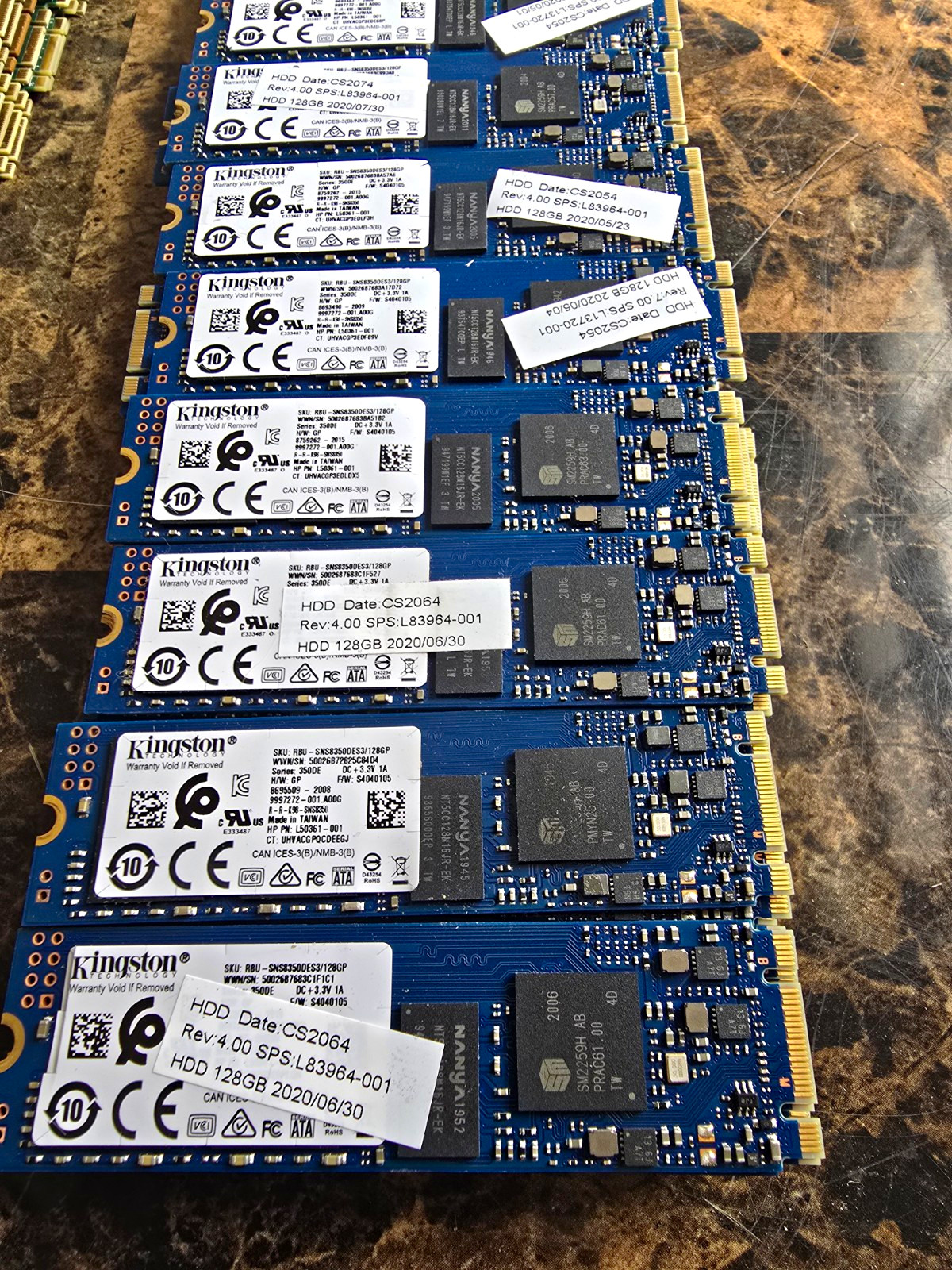 Kingston 128GB M.2 SATA III SSD 
