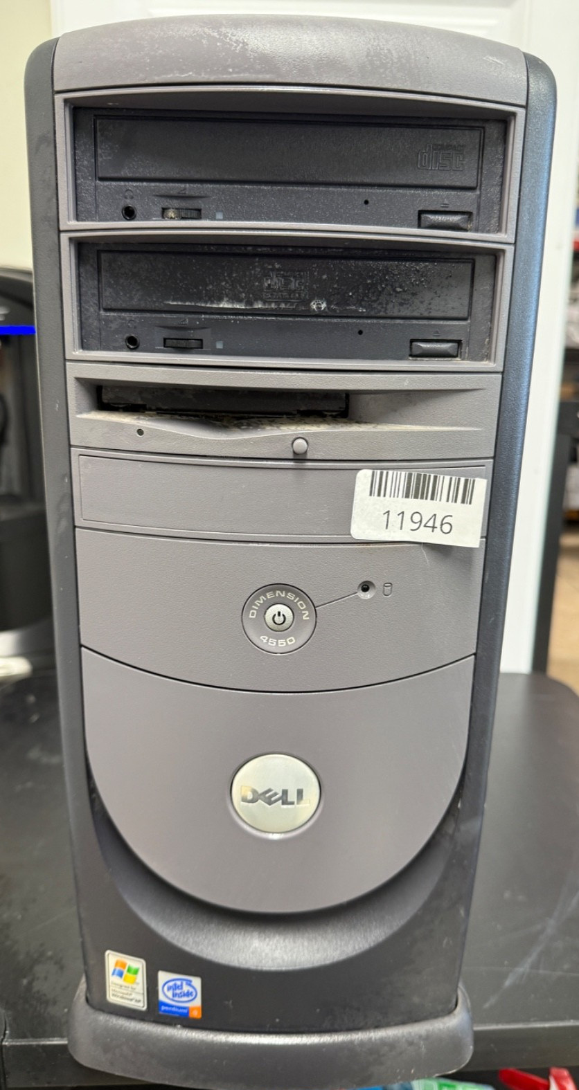 Dell Dimension 4550-Pentium 4@1.8GHz 1.5GB Ram 40GB HDD ATI Rage GFx *WXP*REPAIR