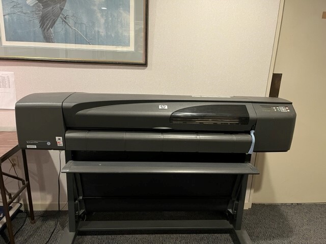 HP DESIGNJET 80Ops, black, used, for parts, black