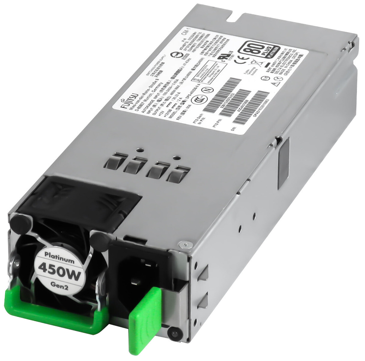 FUJITSU A3C40175929 DPS-460DB-9 A 460W 80 PLUS Platinum FOR PRIMERGY RX2520 M5