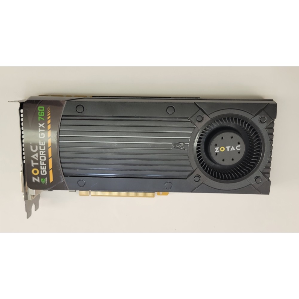 Nvidia Zotac Geforce GTX 760 Graphics Card 2GB GDDR5 - Tested
