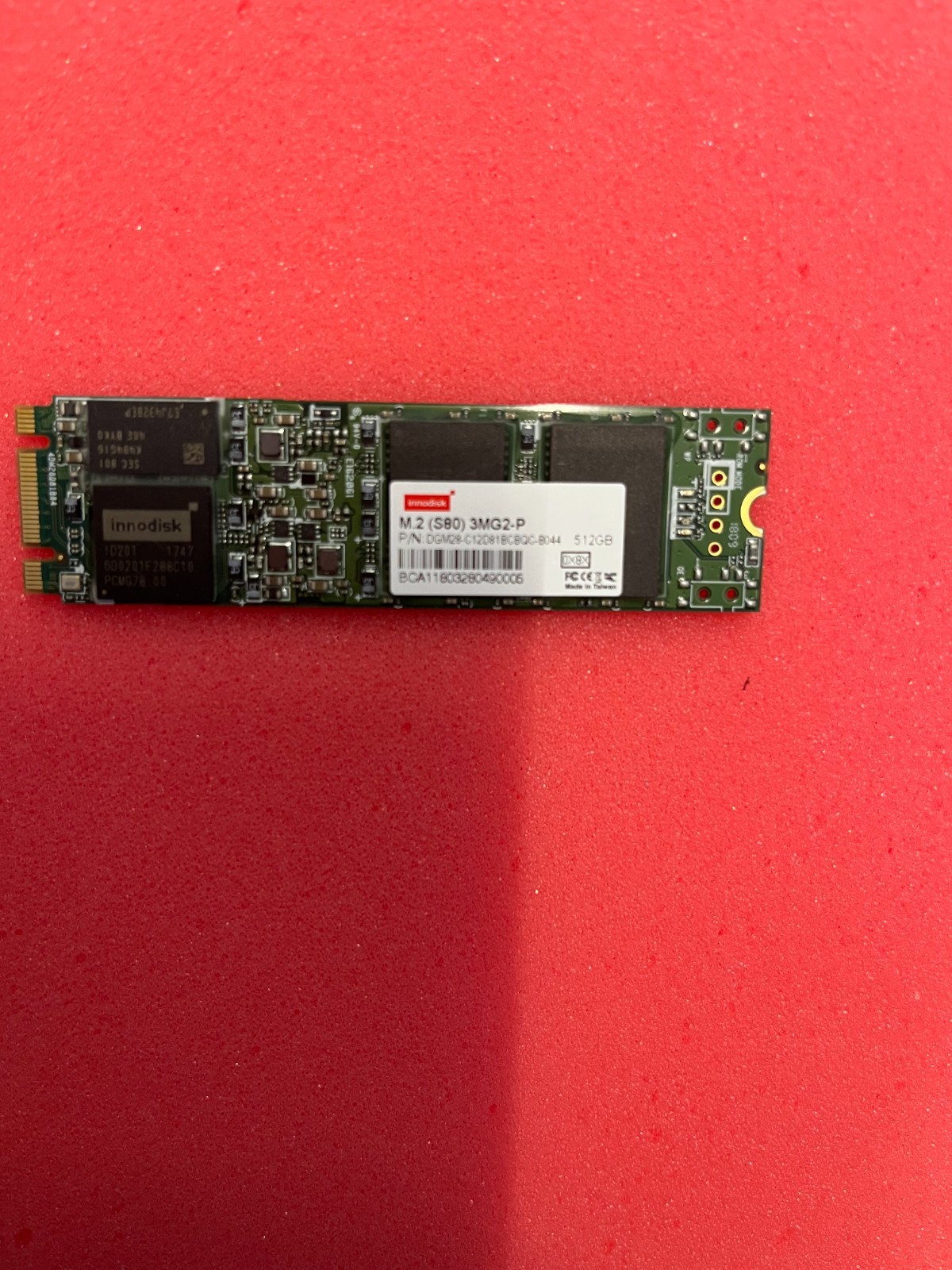 Innodisk SATA3 SSD 512GB M.2 (S80) 3MG2-P _only 1 hour power on