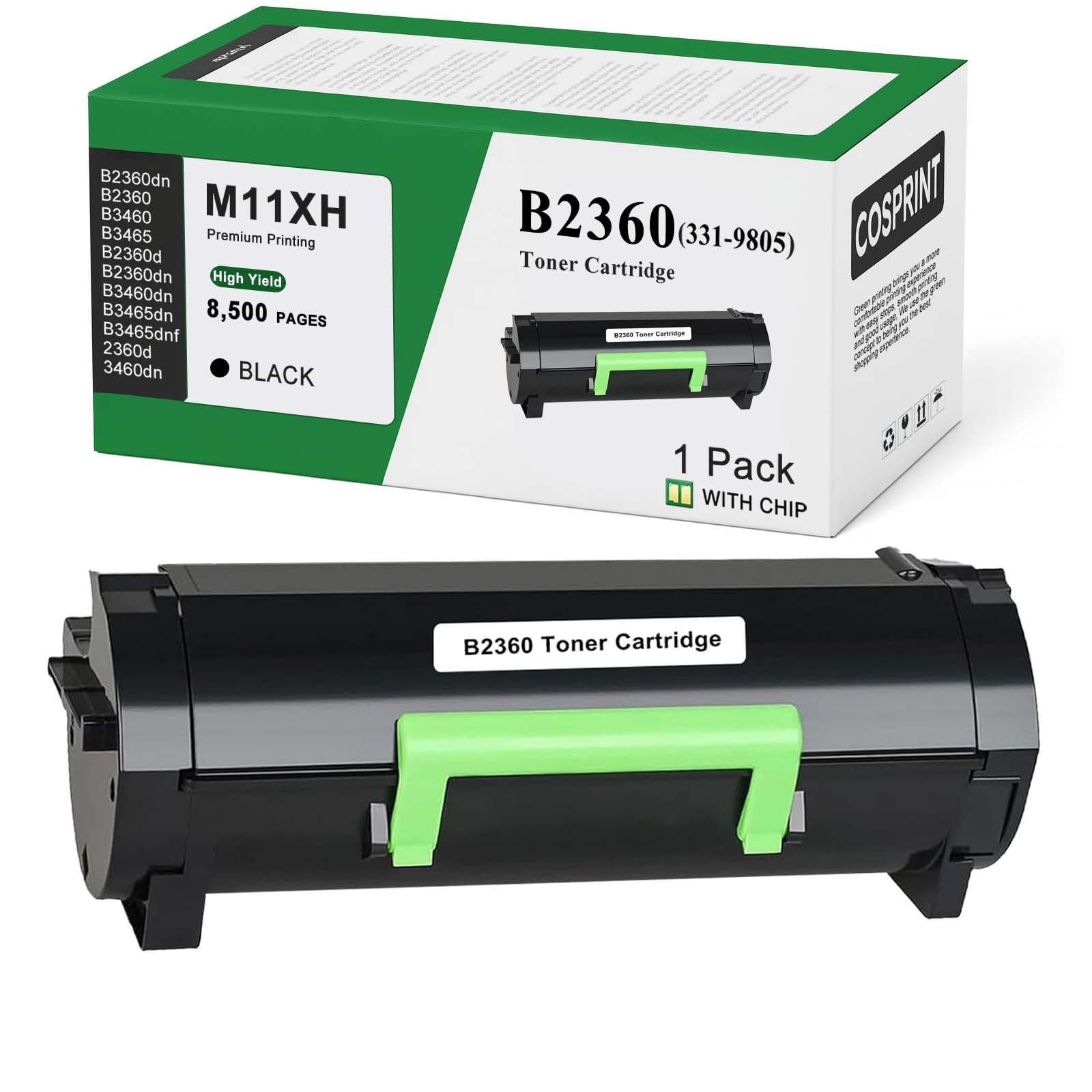 Cosprint B2360 B2360dn M11XH Black Toner Cartridges(8,500 Pages High Yield)