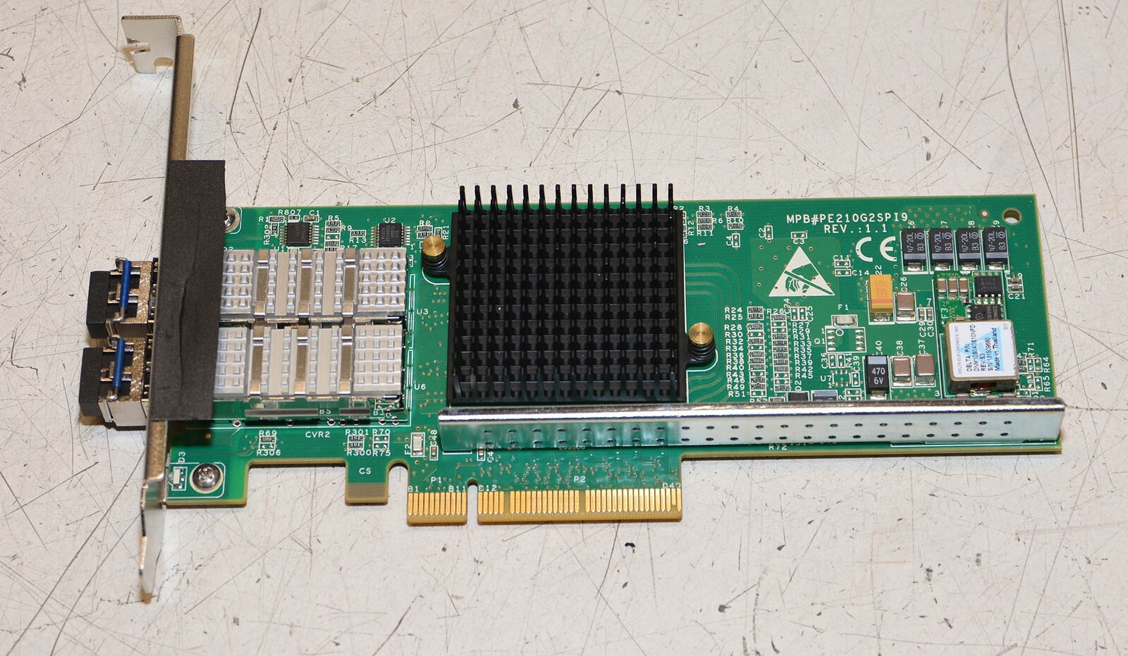 Riverbed Silicom  PE210G2SPI9-XR PCIE Dual 10GbPS 