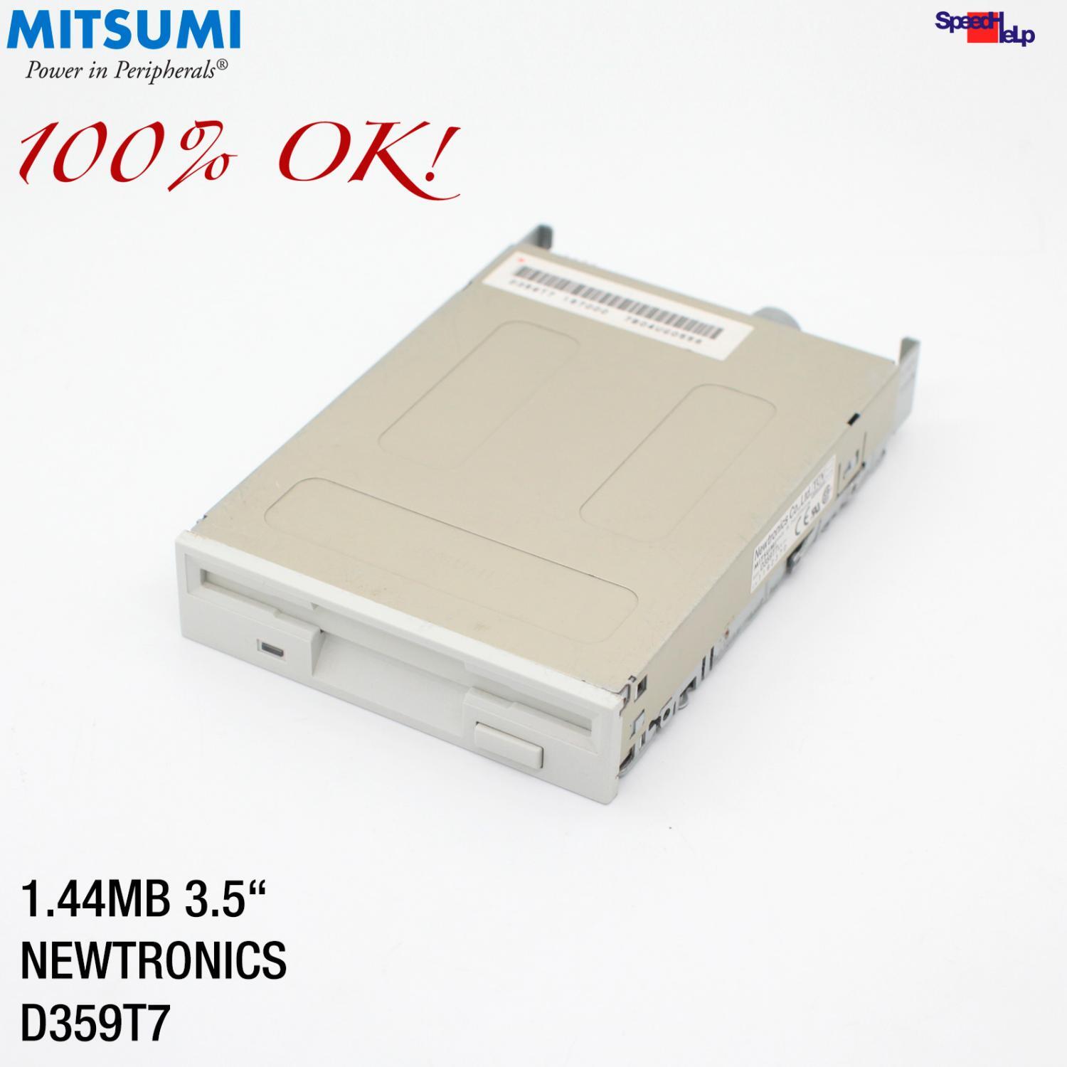 MITSUMI NEWTRONICS DT359T7 3.5" 1.44MB FDD FLOPPY DRIVE DISK DRIVE JUMPER DS0