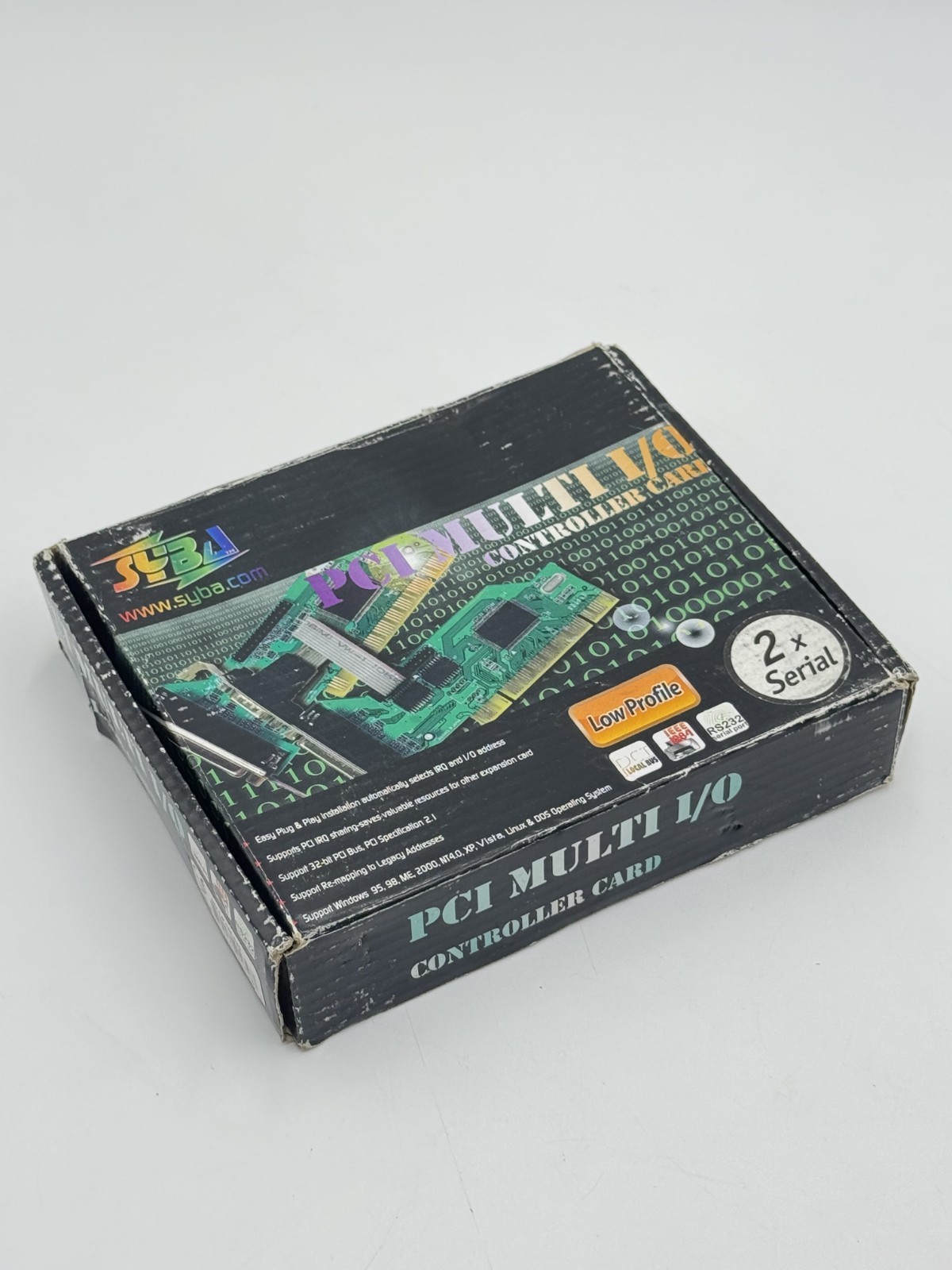 Syba PCI Multi I/O Controller Card SD-LP-MCS2S New
