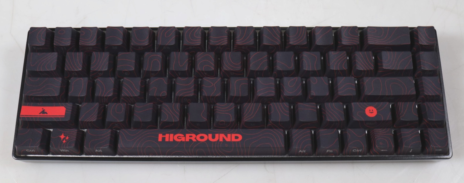 Higround Basecamp 65 LavaRock 65% Mechanical Gaming Keyboard