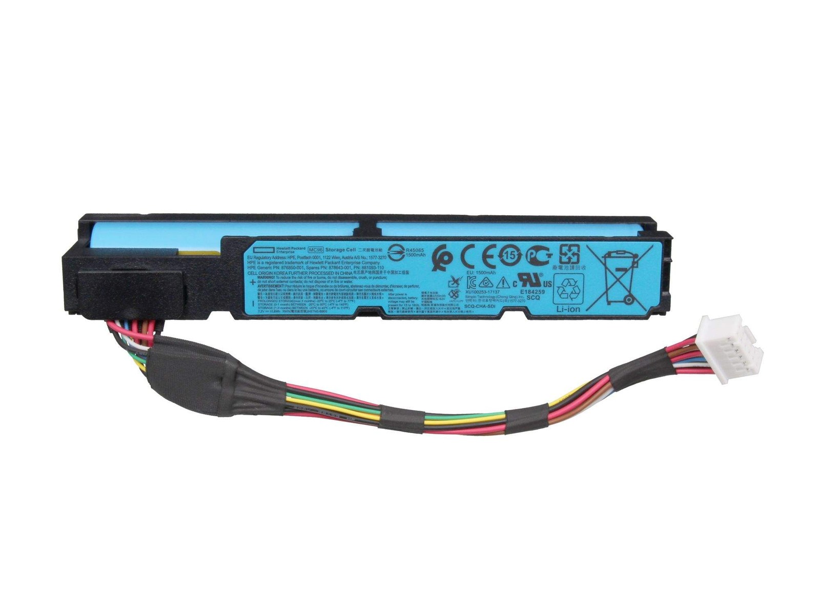 HPE 727258R-B21 Battery 10.8Wh Genuine MC96 Smart Storage Battery 145mm - ~D~