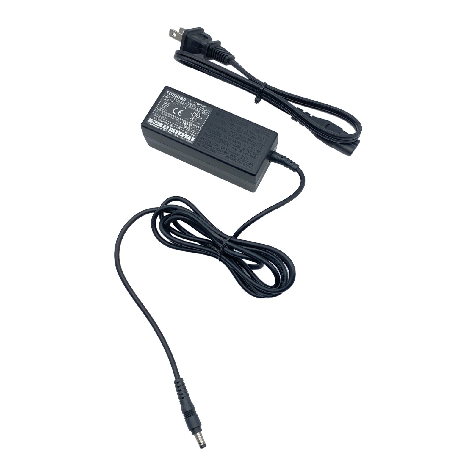 Genuine Toshiba CEX0107A ADP-15HH AC Power Adapter 5V 3A 15W OEM