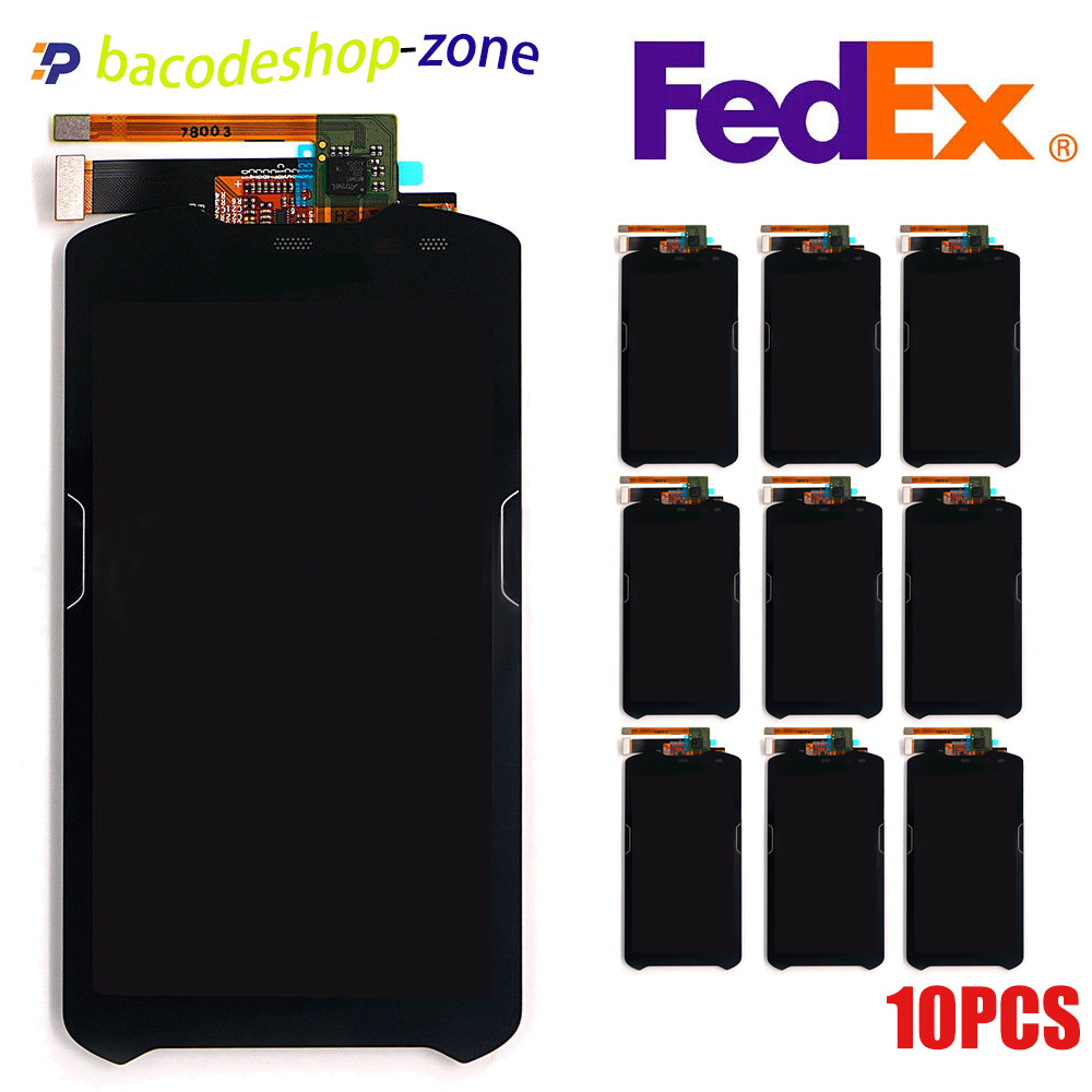 10Pcs LCD & Touch Screen Digitizer for ZEBRA Symbol TC51 TC56 TC510K TM050JDHG33