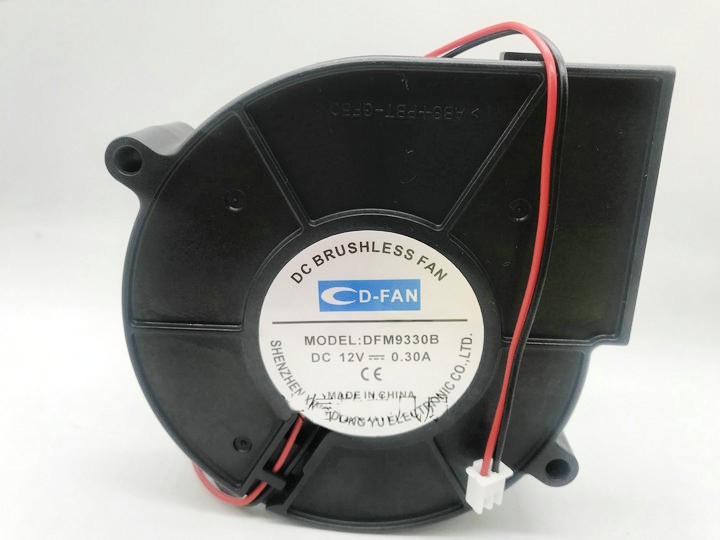 CD-FAN DFM9330B 12V 0.30A 9.3cm Oxygen machine hot milk insulation machine fan