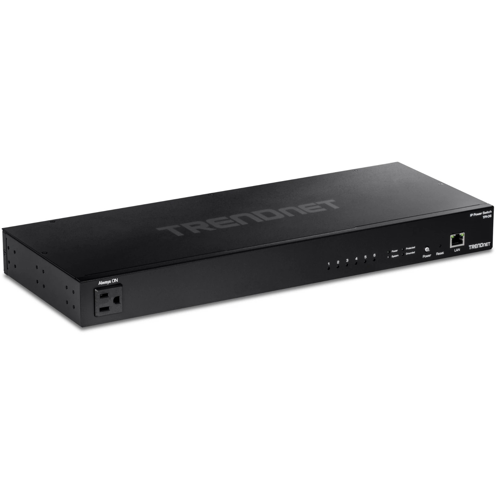 TRENDnet TPI-06 6-Outlet Managed Rackmount Power Distribution Unit