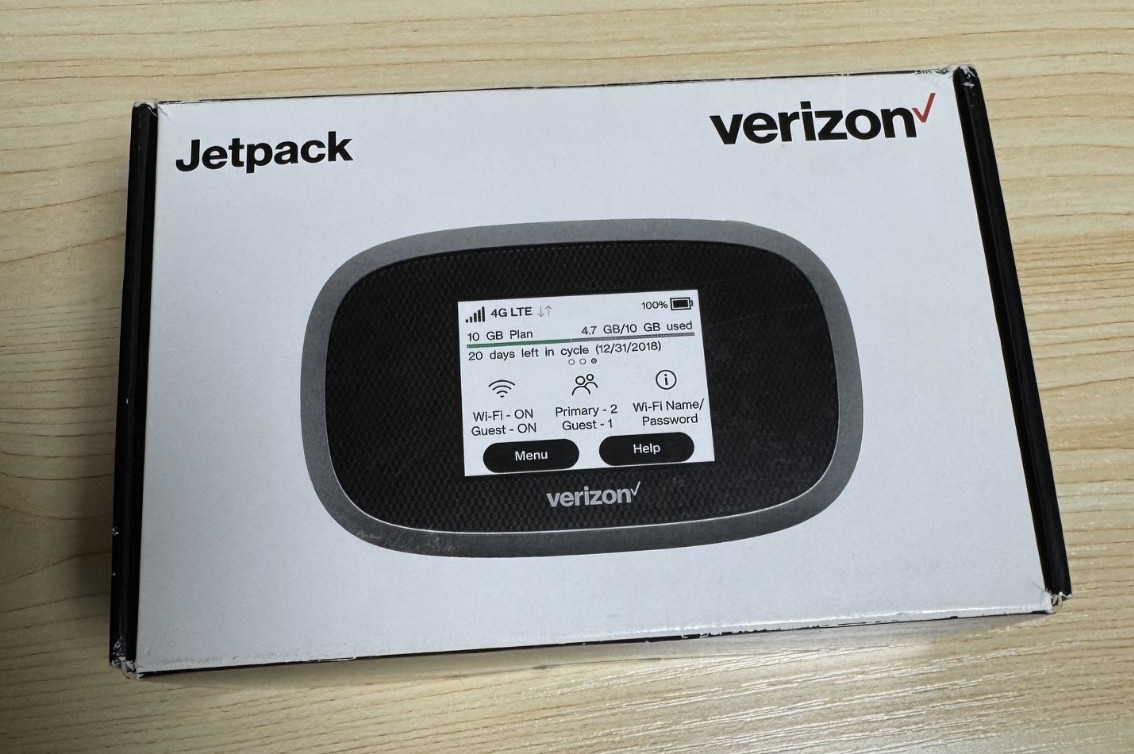 New Verizon Novatel MiFi 8800L Jetpack 4G LTE Advanced Mobile Hotspot Modem