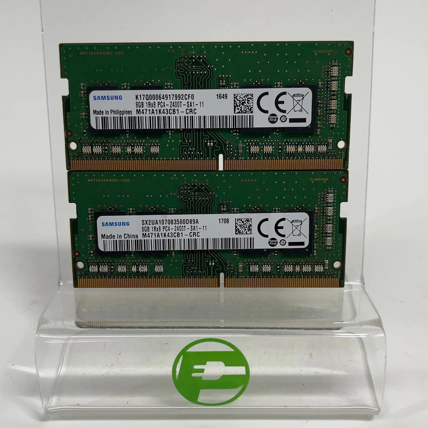 Samsung Samsung 16GB (2x8GB) RAM DDR4 2400MHz M471A1K43CB1