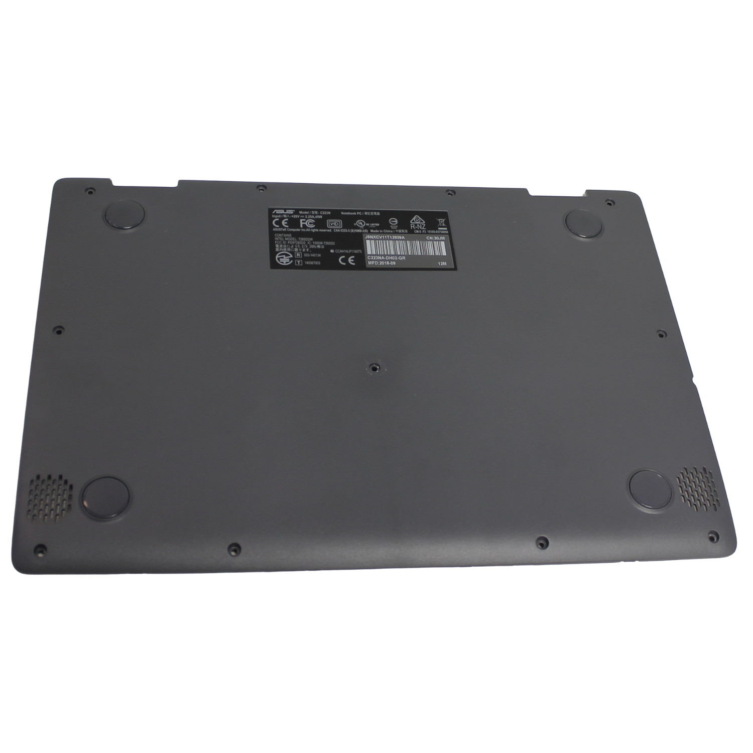 90NX01Q1-R7D010 Asus Bottom Base Cover Chromebook C223Na-Dh02-Gr "GRADE A"