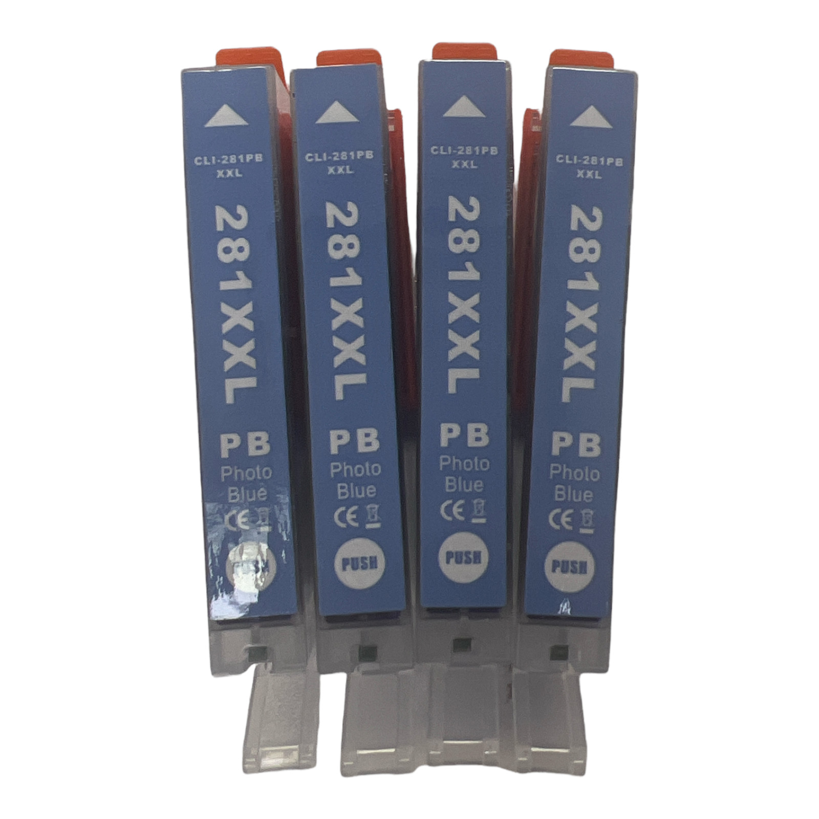 4pk CLI-281XXL blue Ink Cartridge for Canon Pixma TS8120 TR8520 TS9520 TS9521