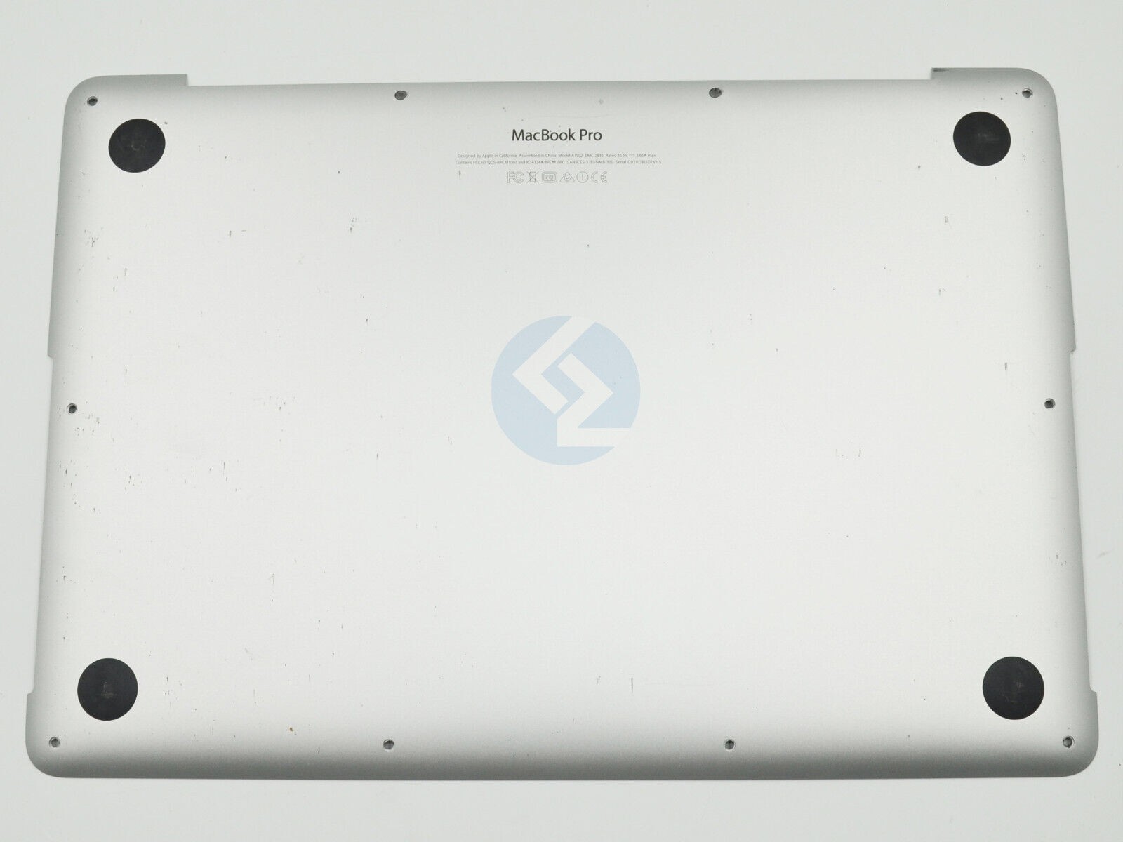 Grade B Lower Bottom Case Cover 604-02878-A for Apple Macbook Pro 13" A1502 2015