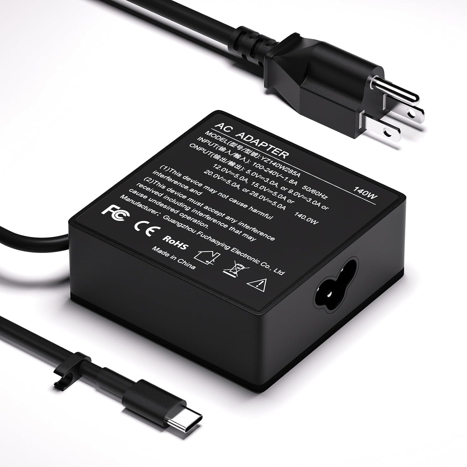 140W Laptop Charger, Fast Charging Adapter Compatible with Asus Т09-21