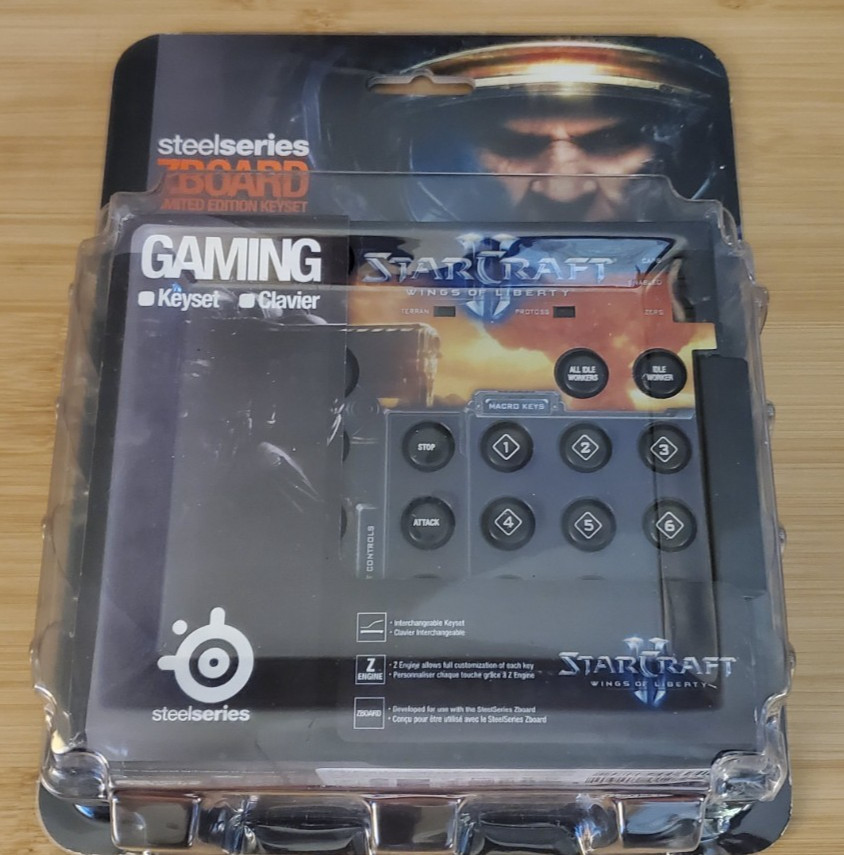 SteelSeries Zboard Gaming Keyset - Starcraft II Edition