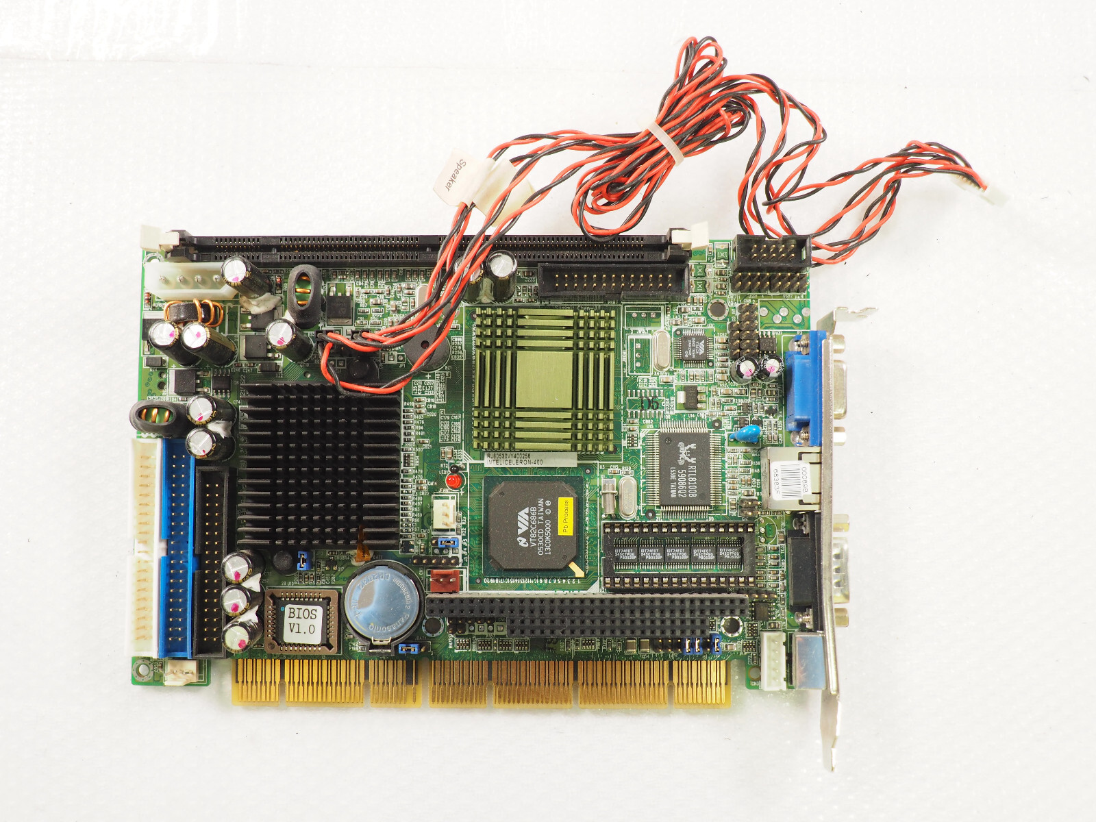 IEI PCISA-C400R w/ INTEL Celeron-400 Industrial Motherboard Computer Single 1PC