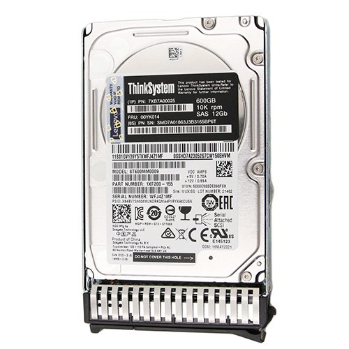 LENOVO 00YK014 600GB 10K 12G SAS 2.5" HDD