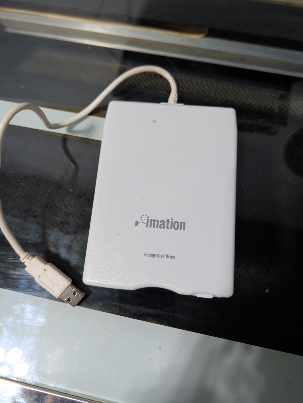 Imation Teac External USB 3.5" Floppy Disk Drive Unit D353FUE PC Reader Tested