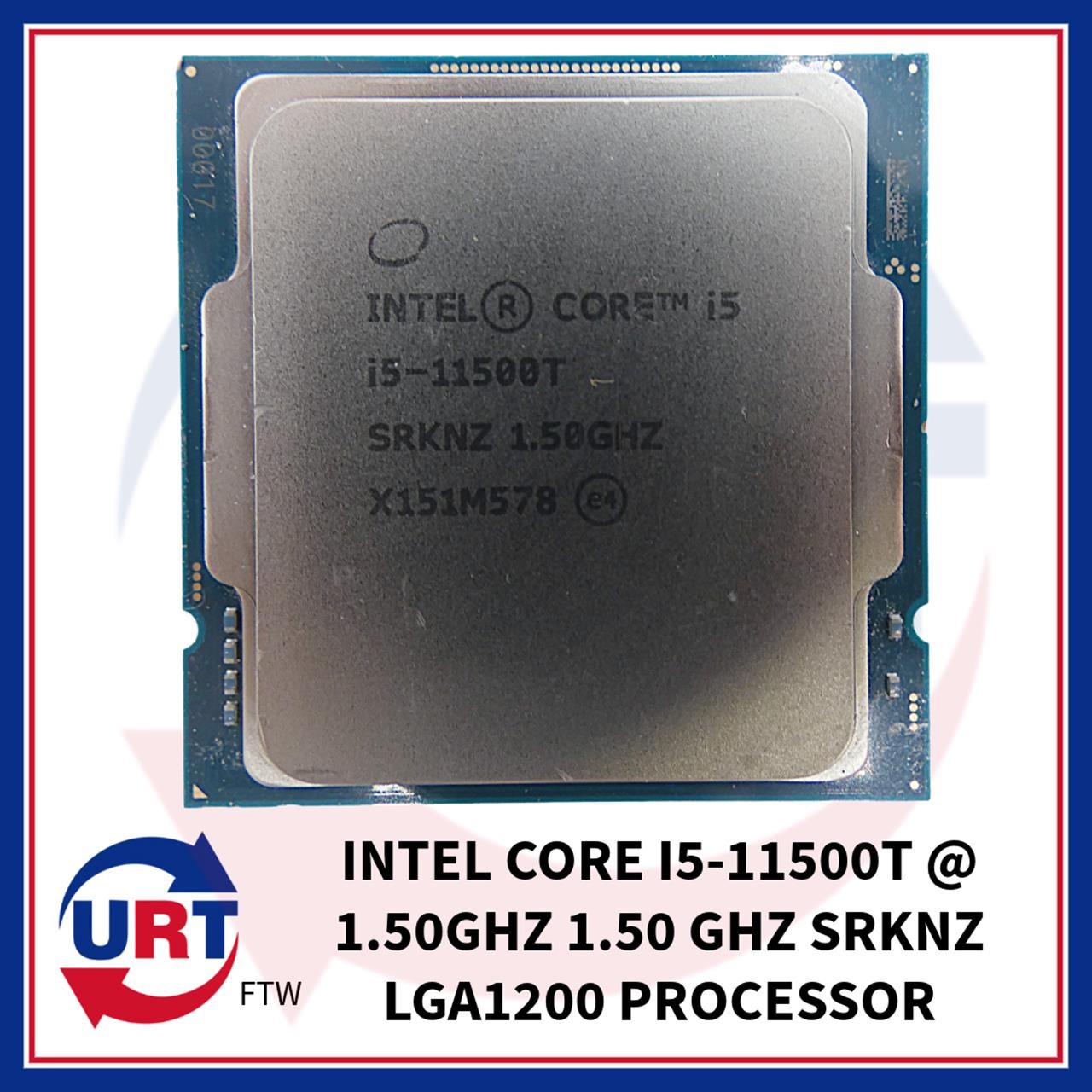 INTEL CORE I5-11500T @ 1.50GHZ 1.50 GHZ SRKNZ LGA1200 PROCESSOR #196746#