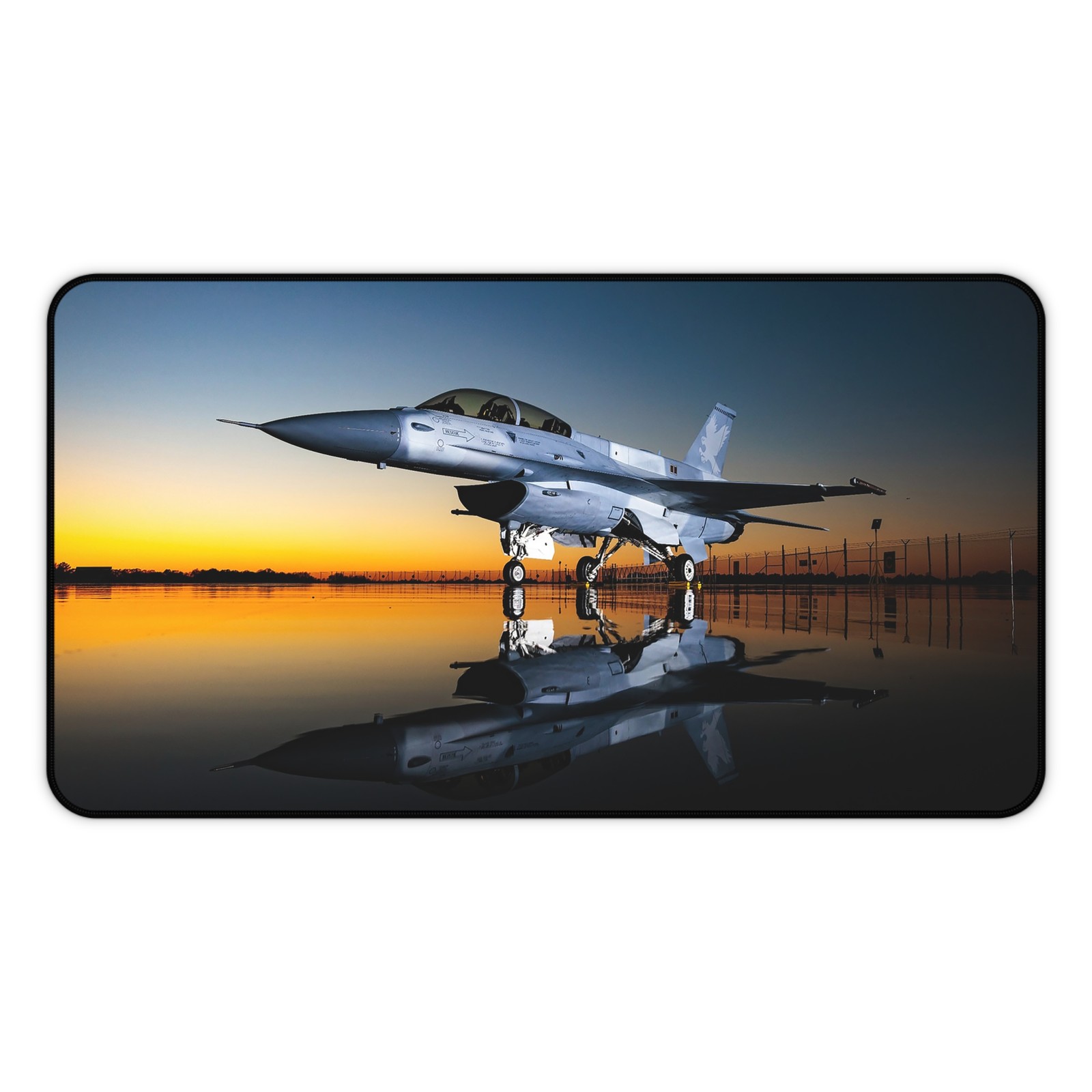 F16 - Lockheed Martin Fighter Jet Airplane - 3 Sizes High Quality Desk Mouse Pad