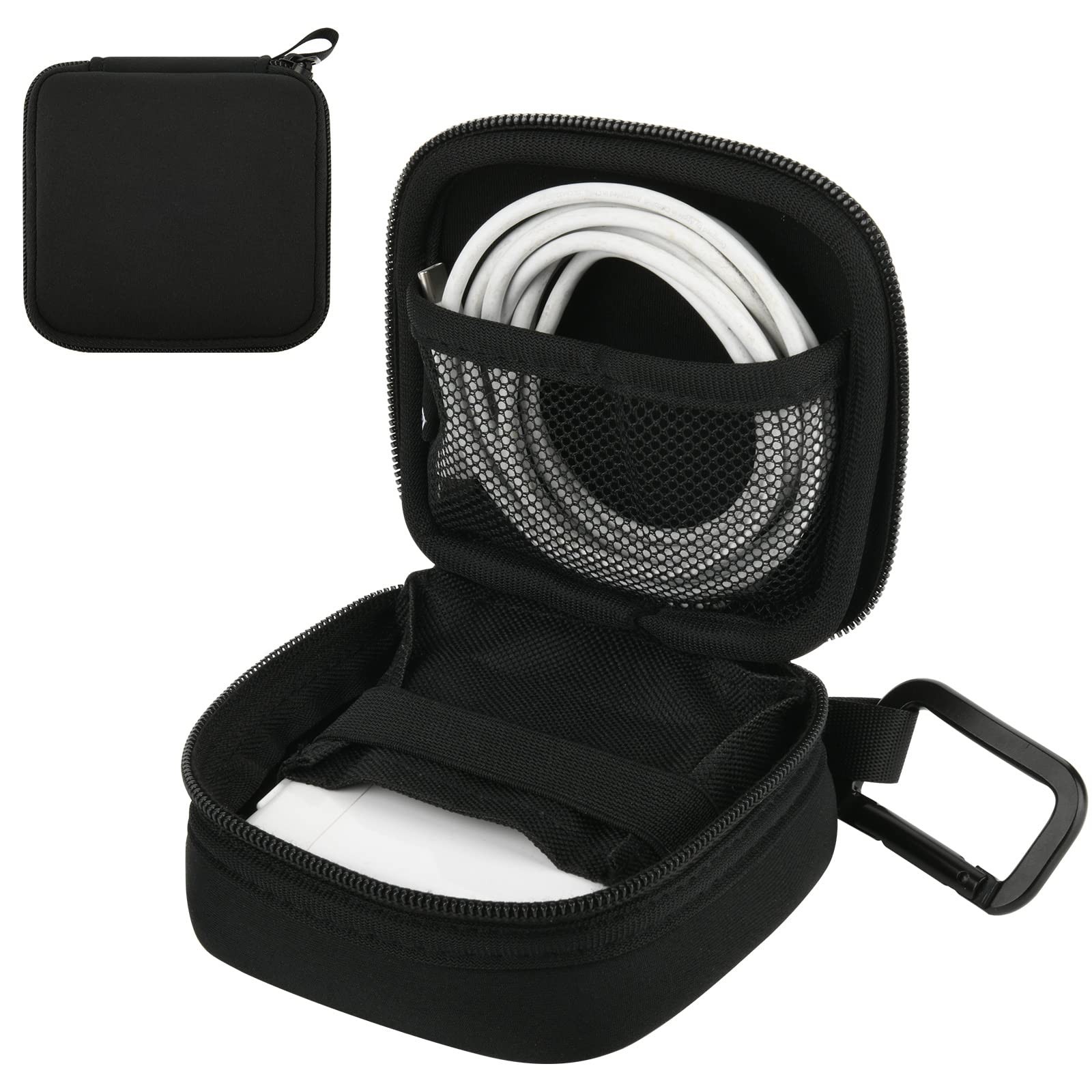 Travel Carrying Charger Storage Case Small Electronic Organizer Bag Compatibl...