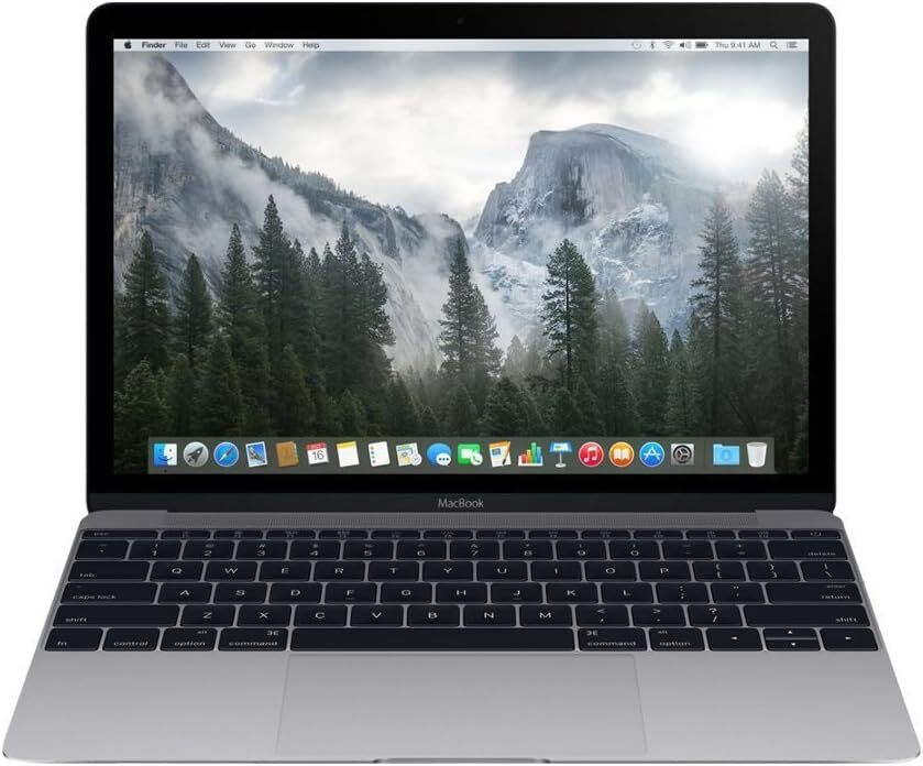 2016 Apple MacBook 12" (Intel Core M3 1.1Ghz 8GB RAM 256GB SSD) Gray, Good