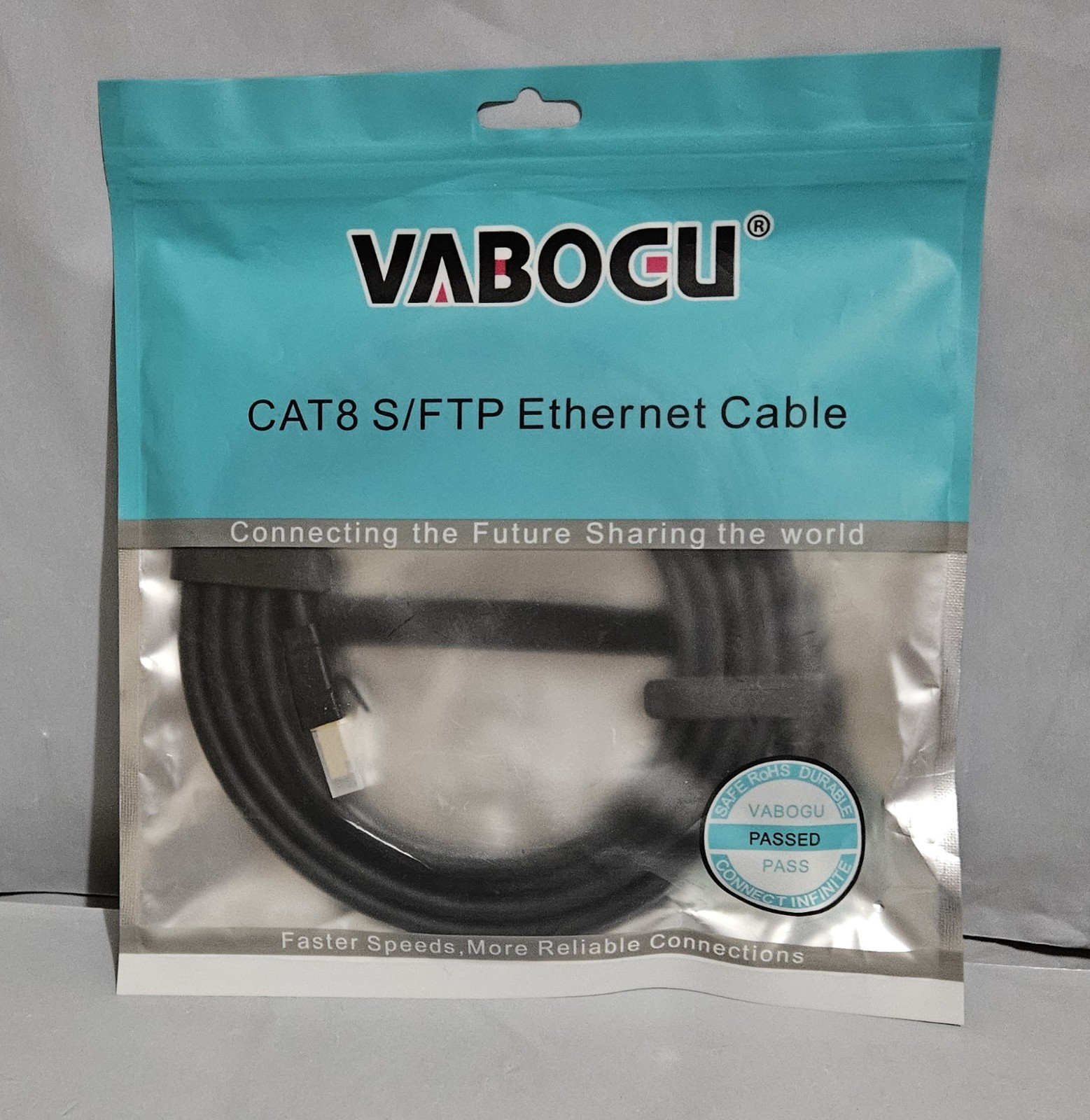 Vabogu 6 Foot Cat8 S/FTP Ethernet Cable New