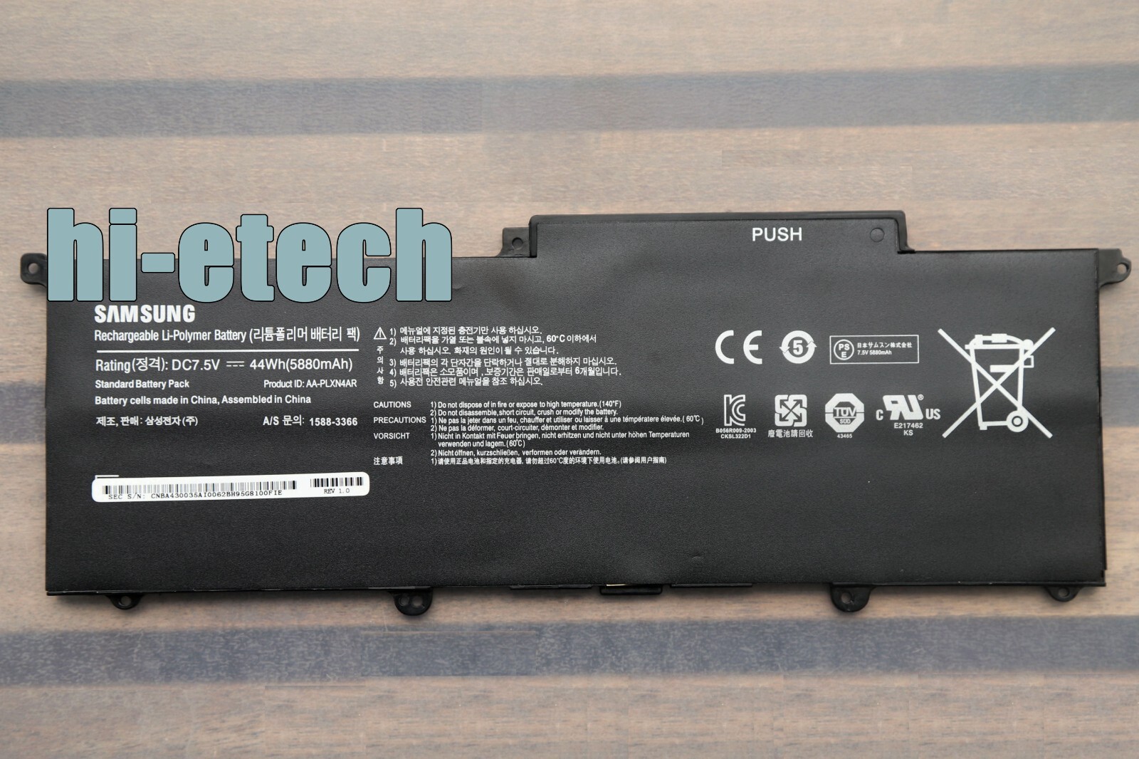 New Genuine Battery for Samsung AA-PLXN4AR AA-PBXN4AR 900X3C-A01 NP900X3C Series