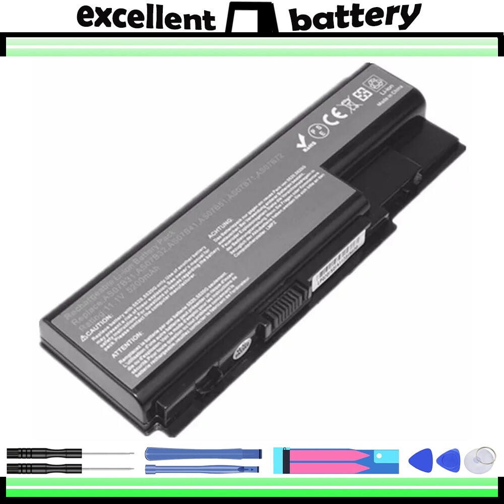 Battery for Acer Aspire AS07B31 AS07B32 AS07B51 AS07B71 AS07B41 5920 5520 5710