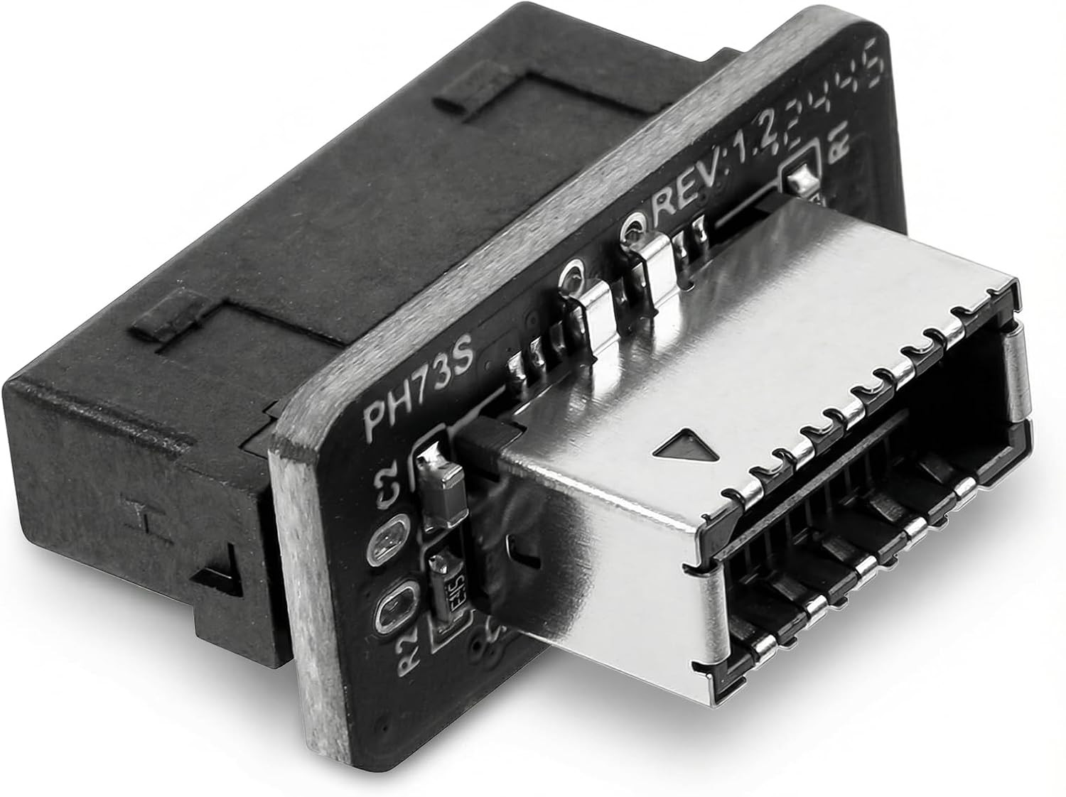 USB-3.2 Gen 1 to USB-3.2 Gen 2 Header Adapter, Vertical Design USB Header