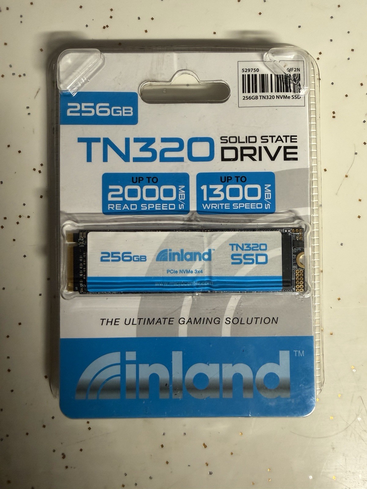 Inland TN320 256GB M.2 2280 NVMe PCIe Gen3x4 Internal SSD 2000MB/s