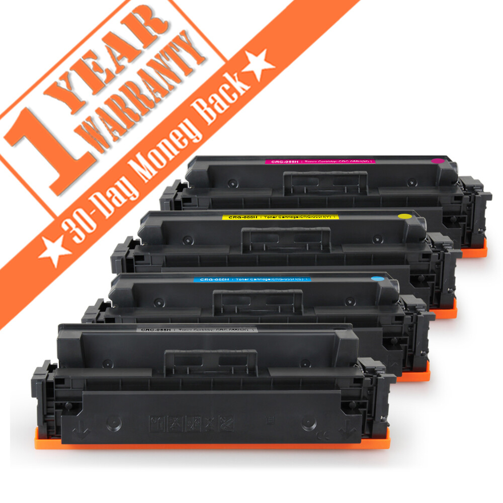 4PK CRG-055H 055H Toner KCMY for Canon ImageClass LBP660C MF740C MF741Cdw 745Cdw